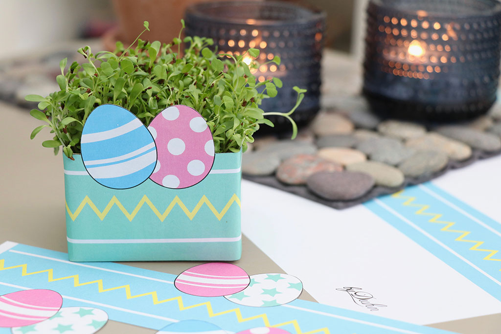 DIY: Påskepynt til print - gratis forårsgave