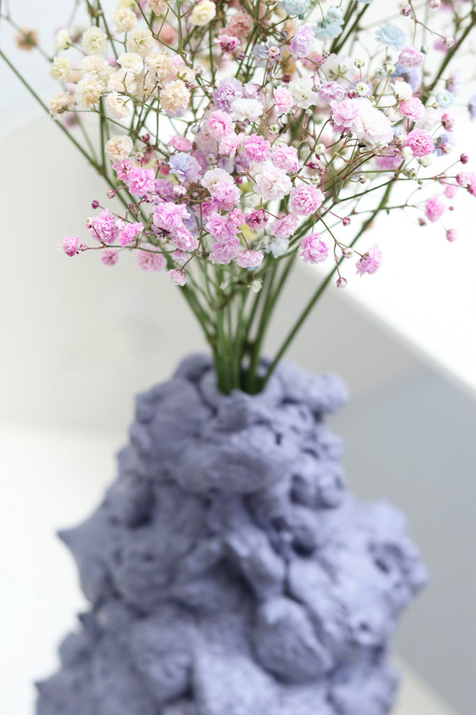 DIY vase af fugemasse - simpel inspiration til hjemmet