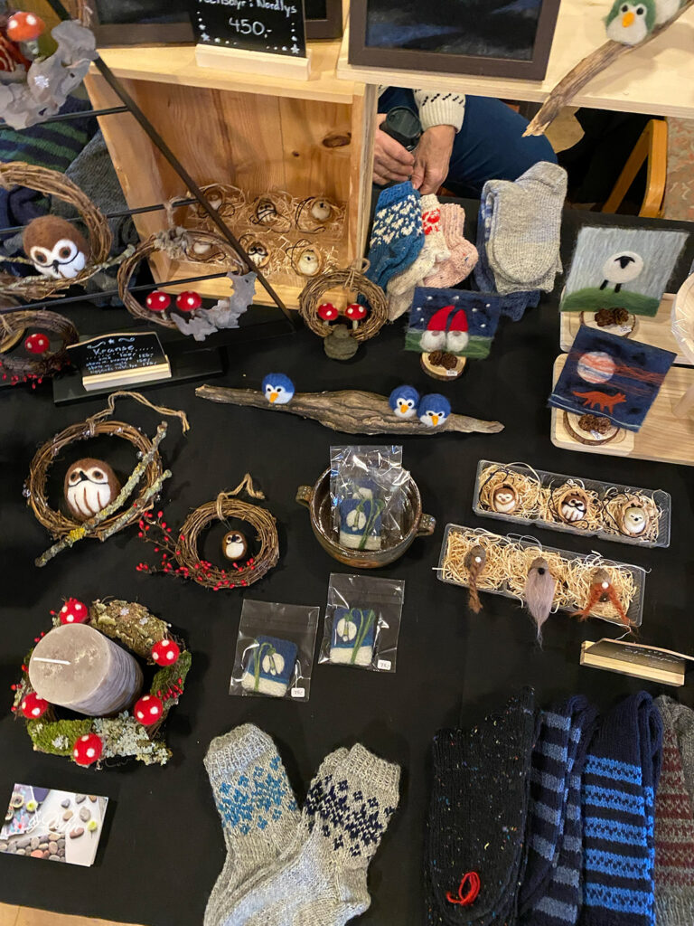 Nålefilt kunsthåndværk